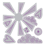 ***Pre-Order*** Sizzix - Vicki Boutin - Thinlits Die Set 22PK - Sunny Days