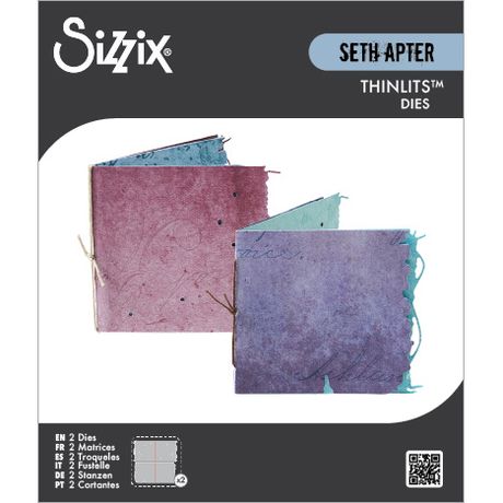 ***Pre-Order*** Sizzix - Thinlits Die Set 2PK - Mini Page Duo