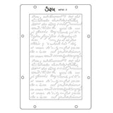 ***Pre-Order*** Sizzix - Vicki Boutin - A5 Stencil 4PK - Words and Numbers