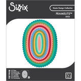 Sizzix - Framelit Die Set Fancy Ovals