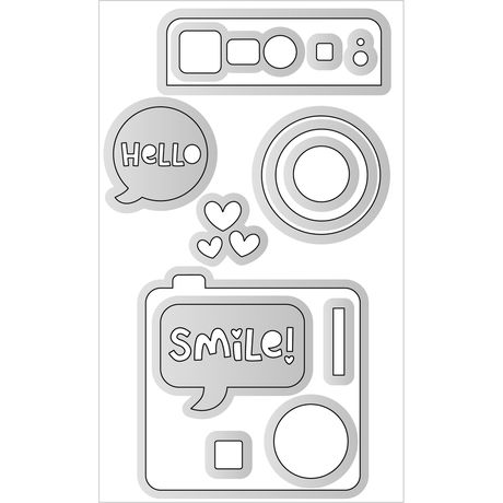 ***Pre-Order*** Doodlebug - Color Me Crafty - Doodle Cuts Dies - Smile