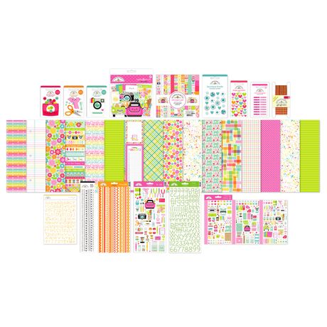 ***Pre-Order*** Doodlebug - Color Me Crafty - Value Bundle - Cute & Crafty