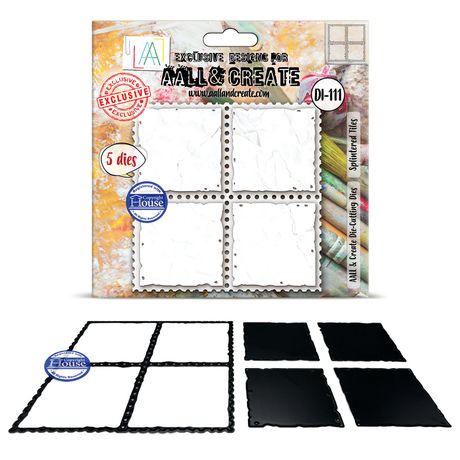 ***Pre-Order*** AALL And Create - Die Set - Splintered Tiles - #111