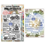 AALL And Create - A7 Stamp Set - Global Gazette - #1343