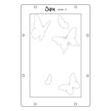 Sizzix - Layered Stencils 4PK Butterflies by Willow Wolfe
