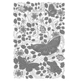 Sizzix - A6 Multi-Level Embossing Folder Nouveau Butterfly by Willow Wolfe