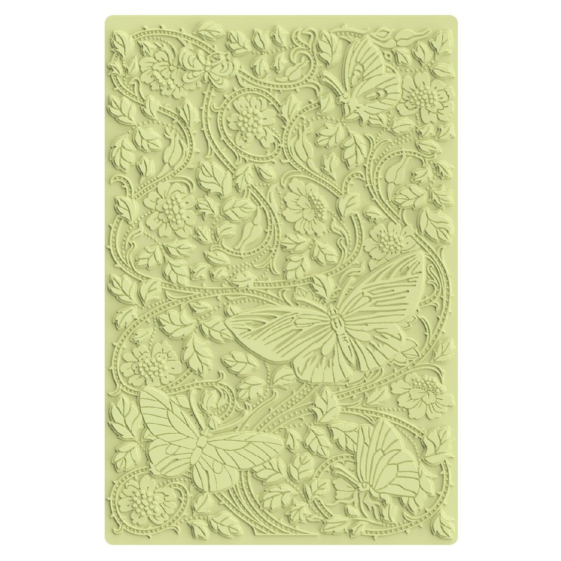Sizzix - A6 Multi-Level Embossing Folder Nouveau Butterfly by Willow Wolfe
