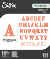 Sizzix - Thinlits Die Set 36PK Lino Type Revival by 49 and Market