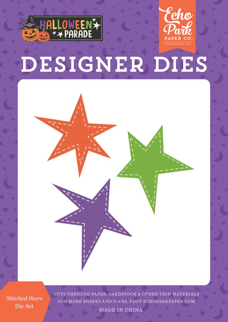 ***Pre-Order*** Echo Park - Halloween Parade - Die Set - Stitched Stars