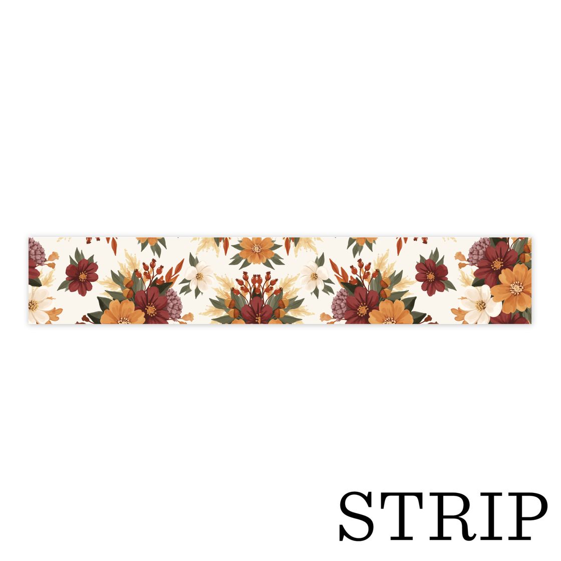 ***Pre-Order*** Carta Bella - Here Comes Autumn - Garden Harvest Blooms Washi Tape