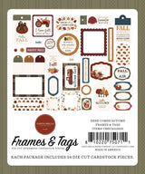 ***Pre-Order*** Carta Bella - Here Comes Autumn - Frames & Tags