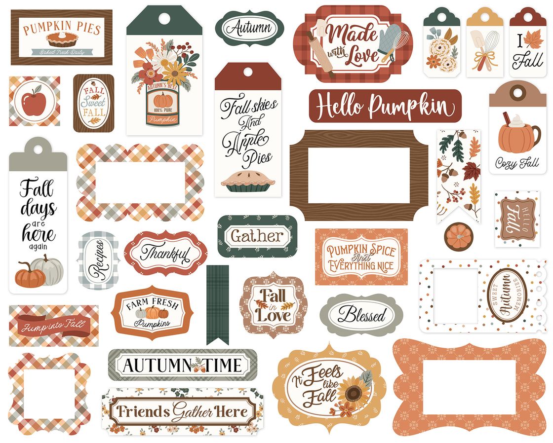 ***Pre-Order*** Echo Park - Feels Like Fall - Frames & Tags