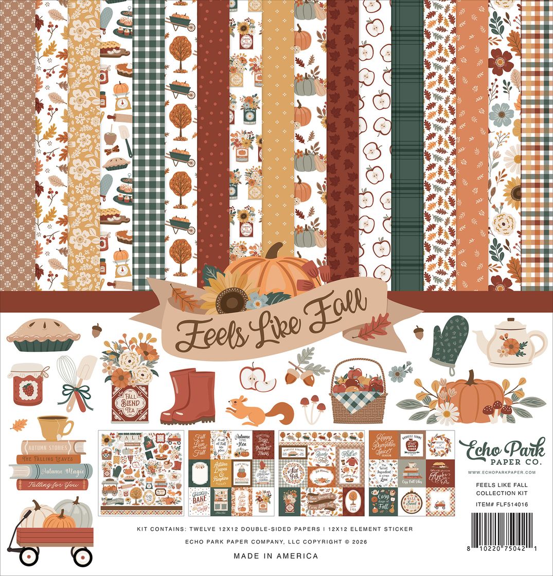 ***Pre-Order*** Echo Park - Feels Like Fall - Collection Kit