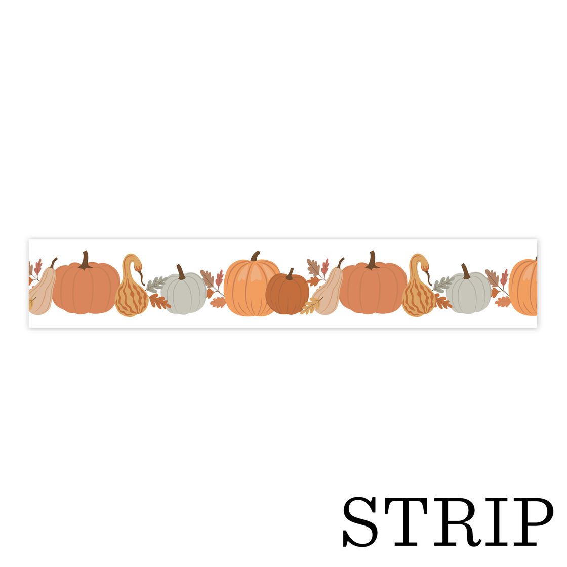 ***Pre-Order*** Echo Park - Feels Like Fall - Harvest Pumpkin Picks Washi Tape