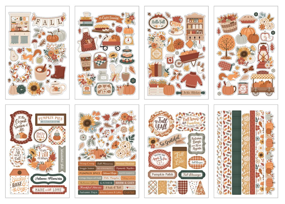 ***Pre-Order*** Echo Park - Feels Like Fall - Sticker Book