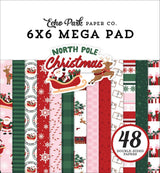 ***Pre-Order*** Echo Park - North Pole Christmas - Cardmakers 6X6 Mega Pad