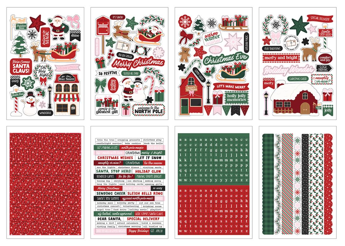 ***Pre-Order*** Echo Park - North Pole Christmas - Sticker Book
