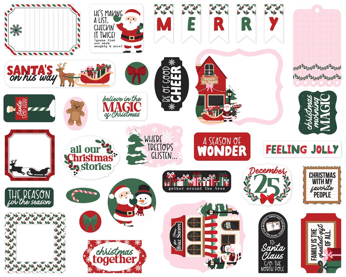 ***Pre-Order*** Echo Park - North Pole Christmas - Ephemera