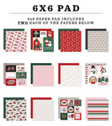 ***Pre-Order*** Echo Park - North Pole Christmas - 6x6 Paper Pad