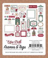 ***Pre-Order*** Echo Park - Baking Christmas Cheer - Frames & Tags