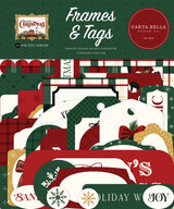 ***Pre-Order*** Carta Bella - Classic Christmas - Frames & Tags