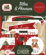 ***Pre-Order*** Carta Bella - Have A Beary Christmas - Titles & Phrases