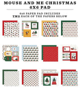 ***Pre-Order*** Echo Park - Mouse And Me Christmas - 6x6 Paper Pad
