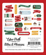 ***Pre-Order*** Echo Park - Mouse And Me Christmas - Titles & Phrases