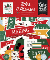 ***Pre-Order*** Echo Park - Mouse And Me Christmas - Titles & Phrases