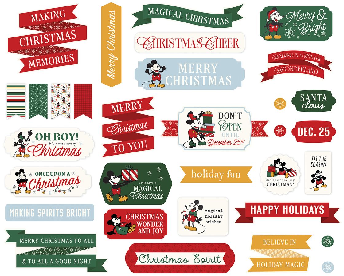 ***Pre-Order*** Echo Park - Mouse And Me Christmas - Titles & Phrases