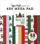 ***Pre-Order*** Echo Park - Mouse And Me Christmas - Cardmakers 6X6 Mega Pad