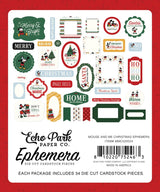 ***Pre-Order*** Echo Park - Mouse And Me Christmas - Ephemera