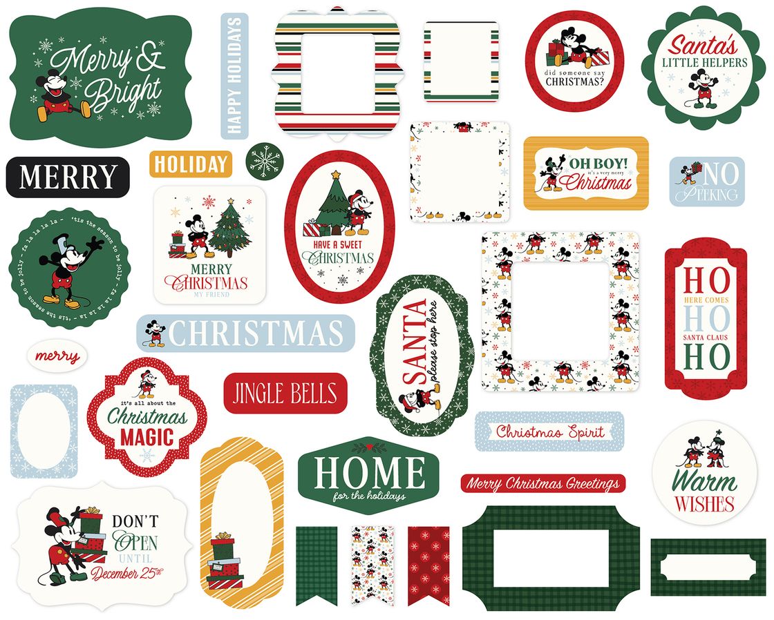 ***Pre-Order*** Echo Park - Mouse And Me Christmas - Ephemera