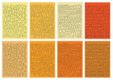 ***Pre-Order*** Echo Park - Essentials - Sticker Book - Alpha - Yellow