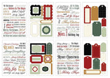 ***Pre-Order*** Echo Park - Essentials - Sticker Book - Phrases - Vintage Christmas