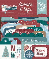 ***Pre-Order*** Echo Park - Wonderful Winter Days - Frames & Tags
