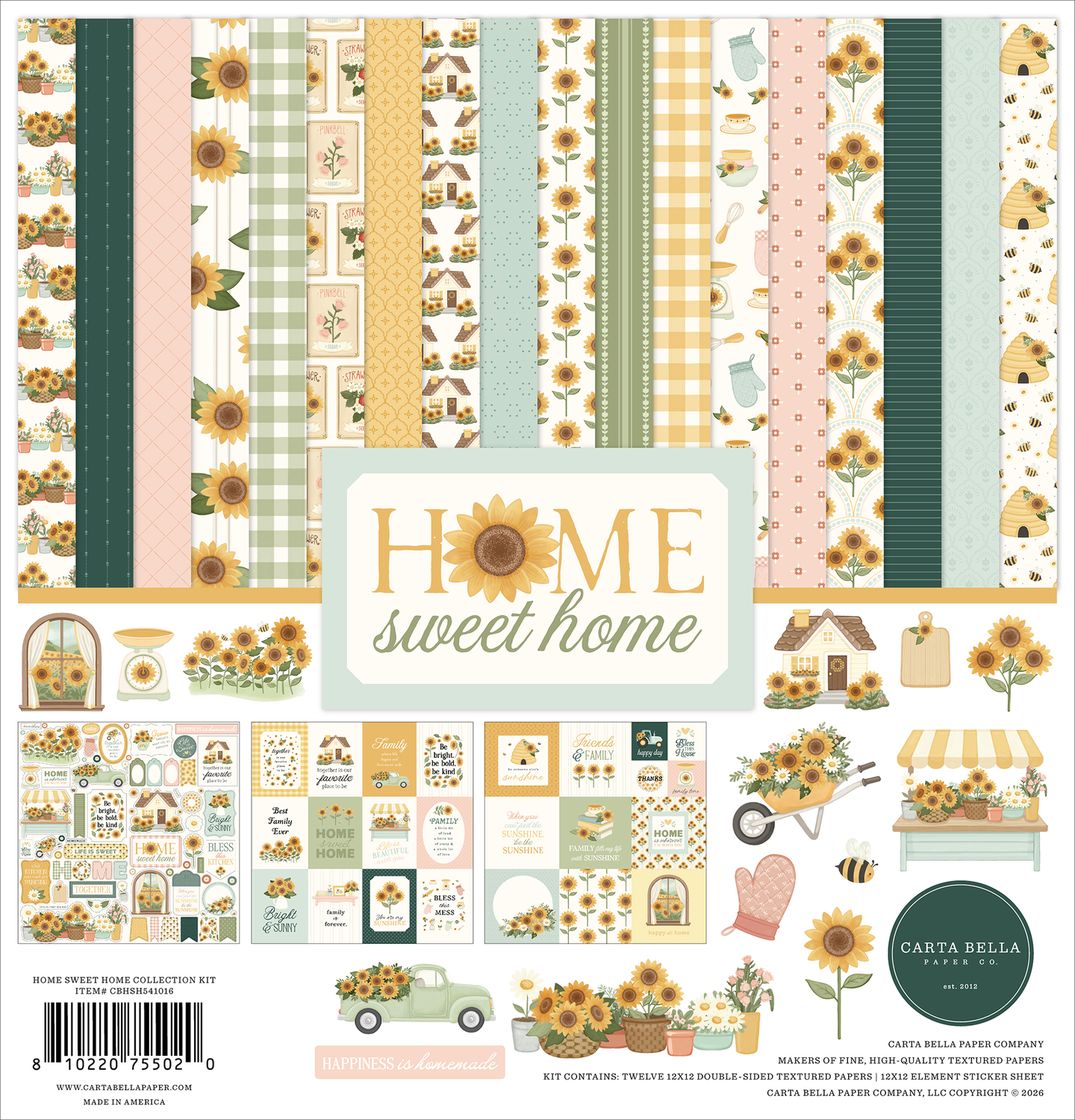 ***Pre-Order*** Carta Bella - Home Sweet Home - Collection Kit