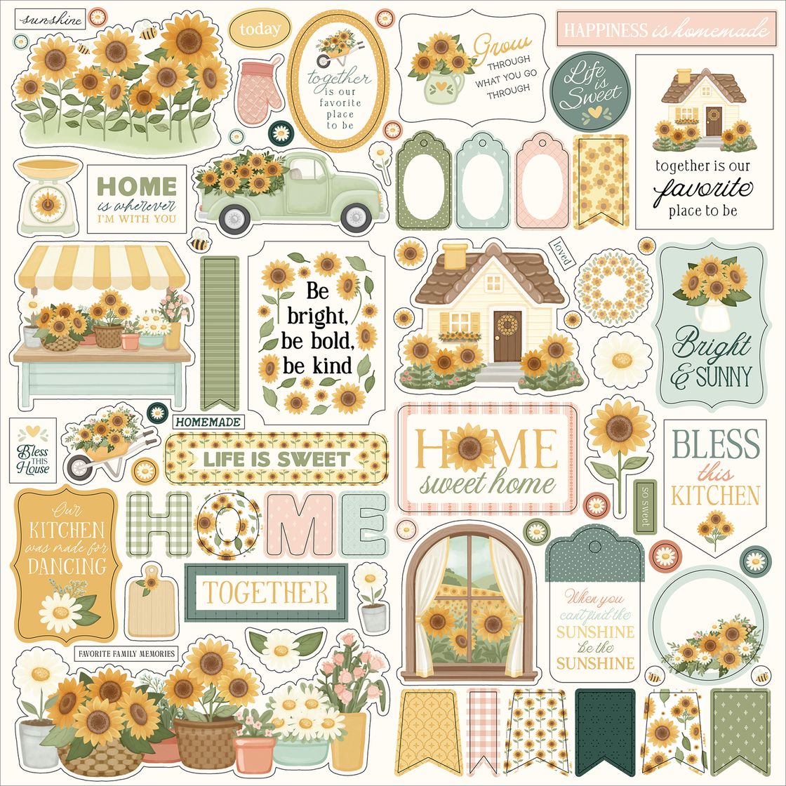 ***Pre-Order*** Carta Bella - Home Sweet Home - Element Sticker