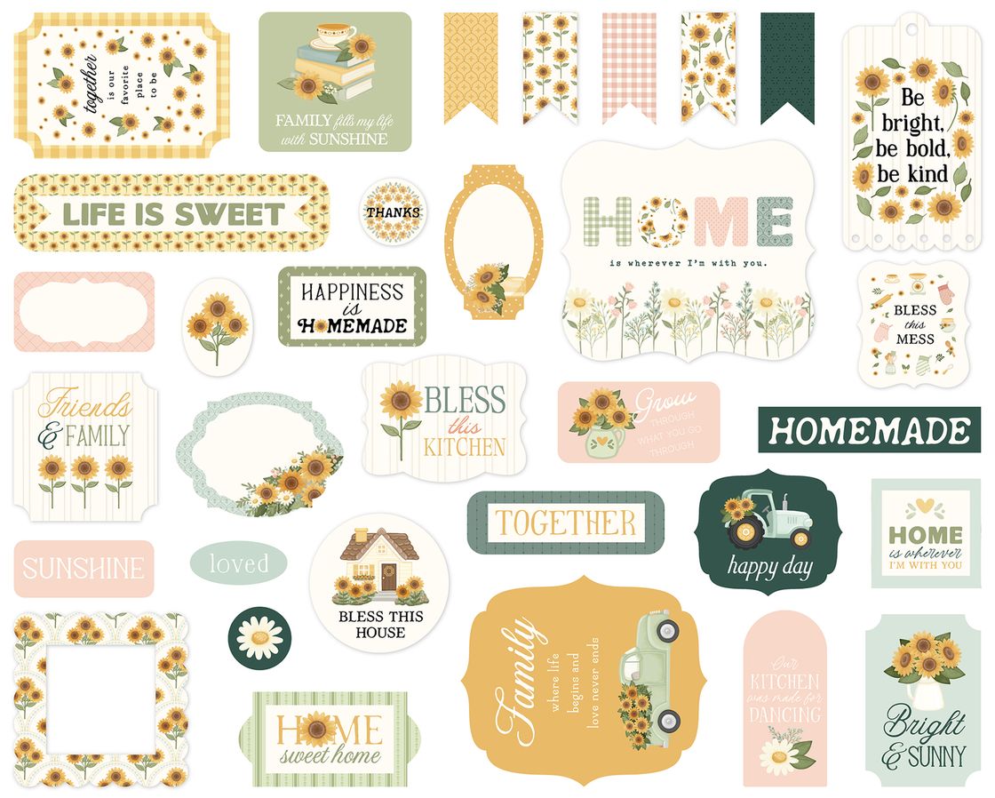 ***Pre-Order*** Carta Bella - Home Sweet Home - Ephemera