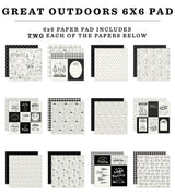 ***Pre-Order*** Carta Bella - Great Outdoors - 6x6 Paper Pad