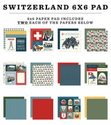 ***Pre-Order*** Carta Bella - Switzerland - 6x6 Paper Pad