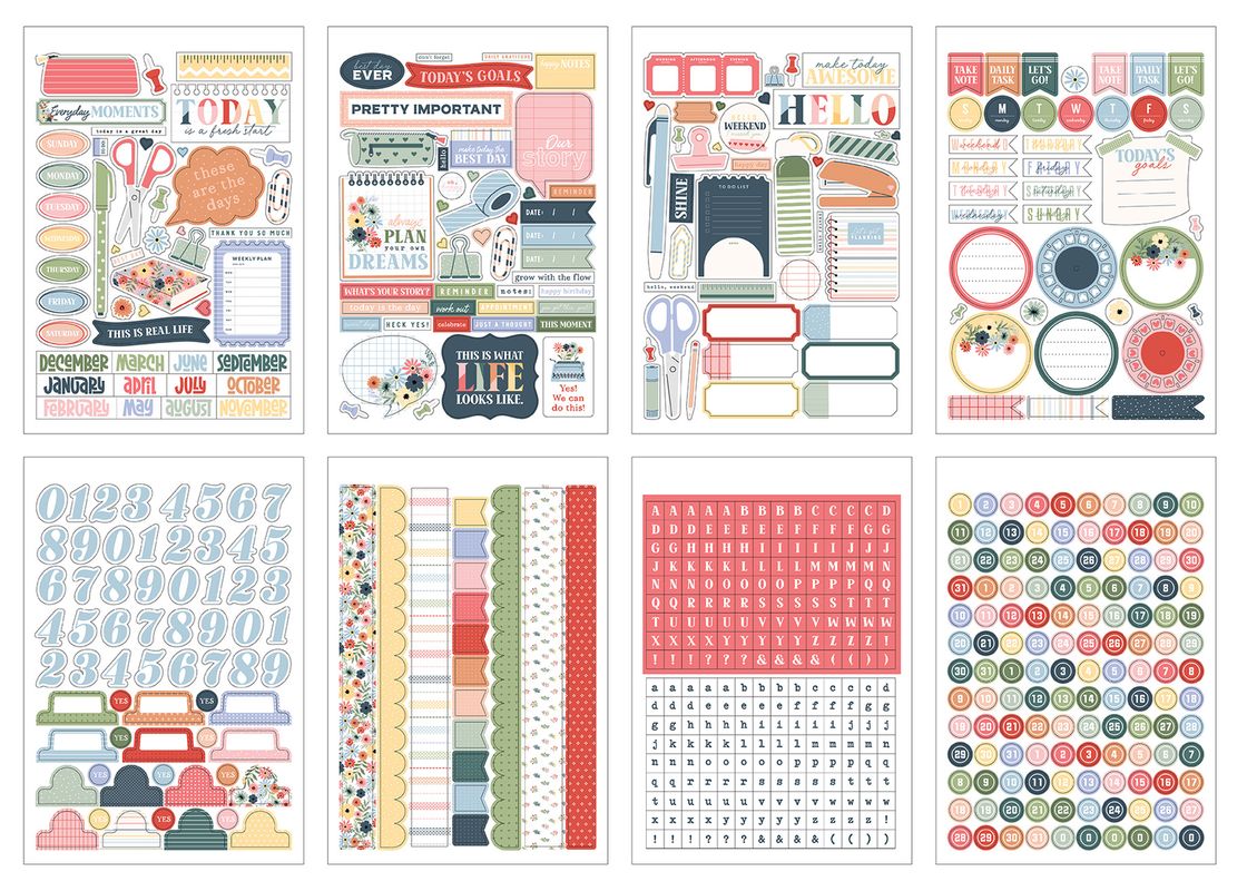 ***Pre-Order*** Echo Park - One Day At A Time - Sticker Book