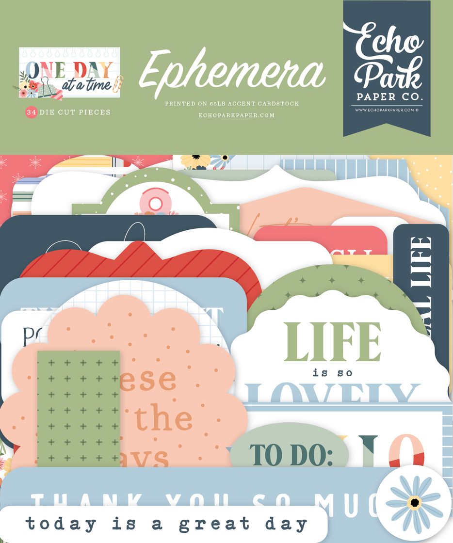 ***Pre-Order*** Echo Park - One Day At A Time - Ephemera