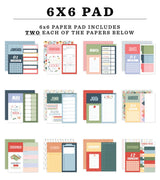 ***Pre-Order*** Echo Park - One Day At A Time - 6x6 Paper Pad