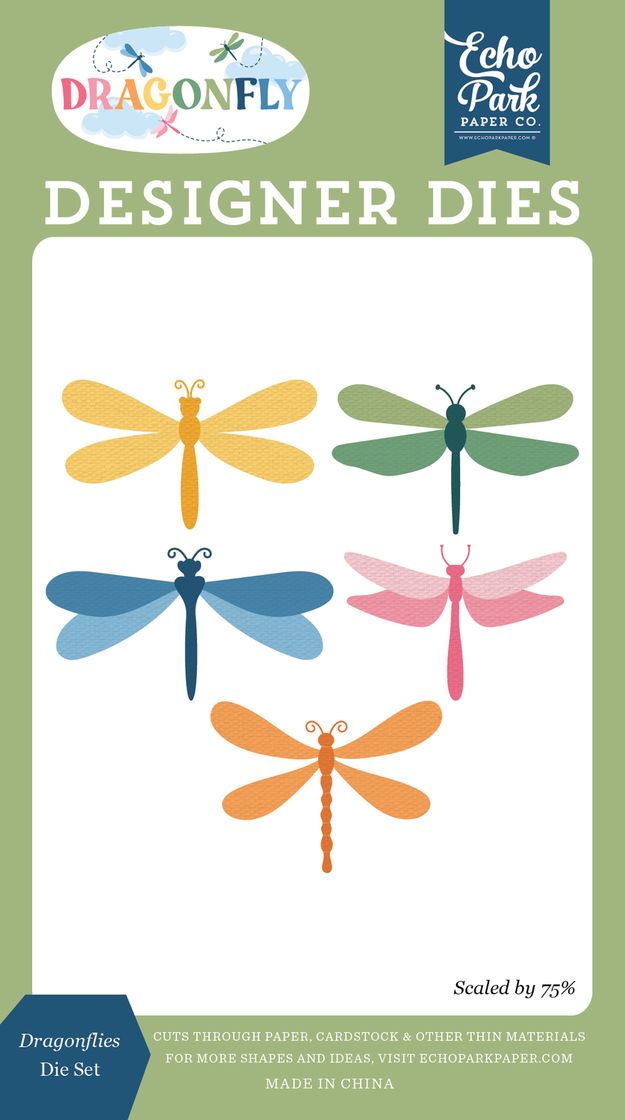 ***Pre-Order*** Echo Park - Dragonfly - Dragonflies Die Set