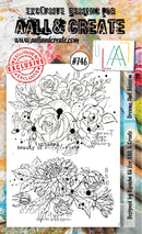 AALL & CREATE - A6 CLEAR STAMP SET - DREAMS THAT BLOSSOM