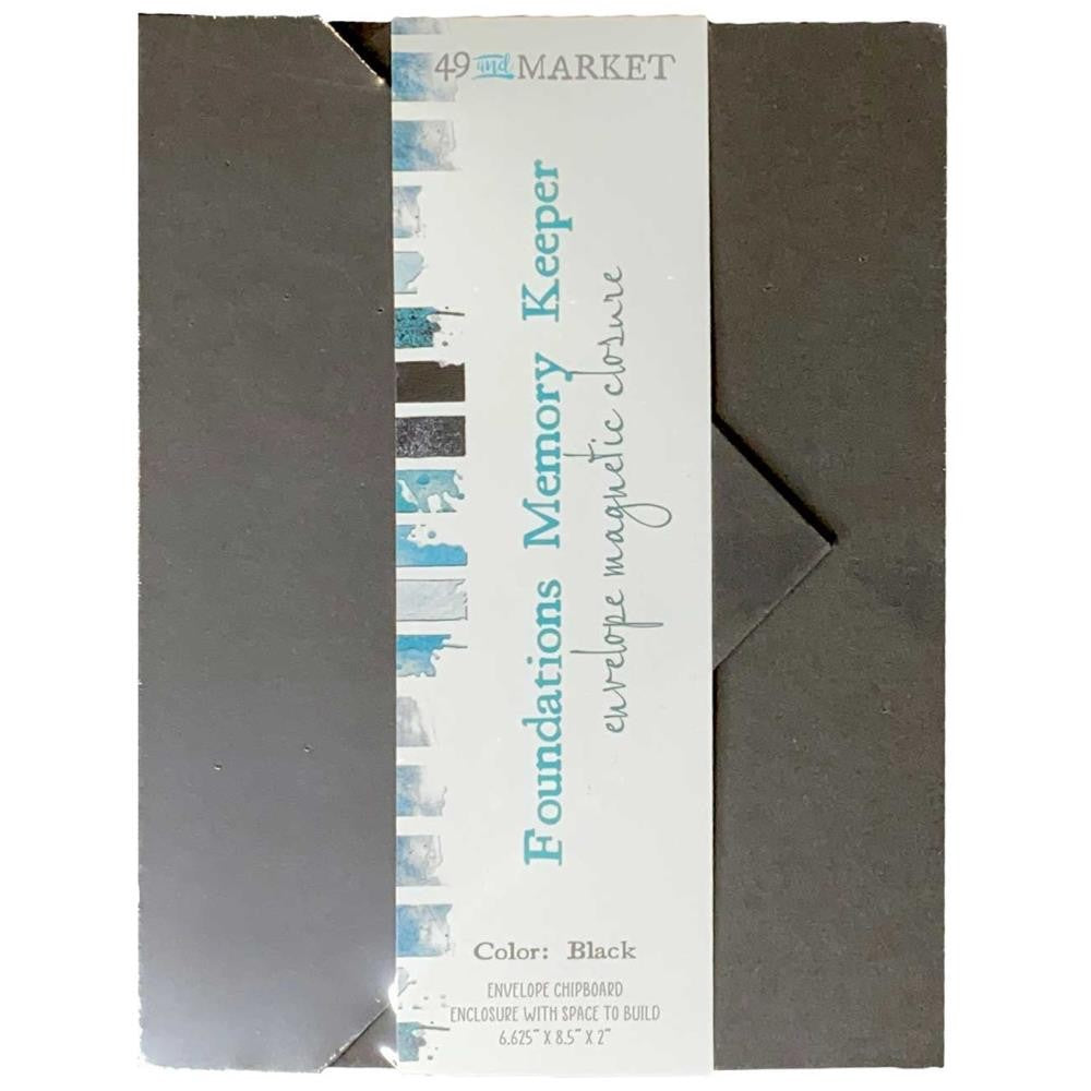 ***Pre-Order*** 49 and Market - Foundations Memory Keeper Envelope - Black