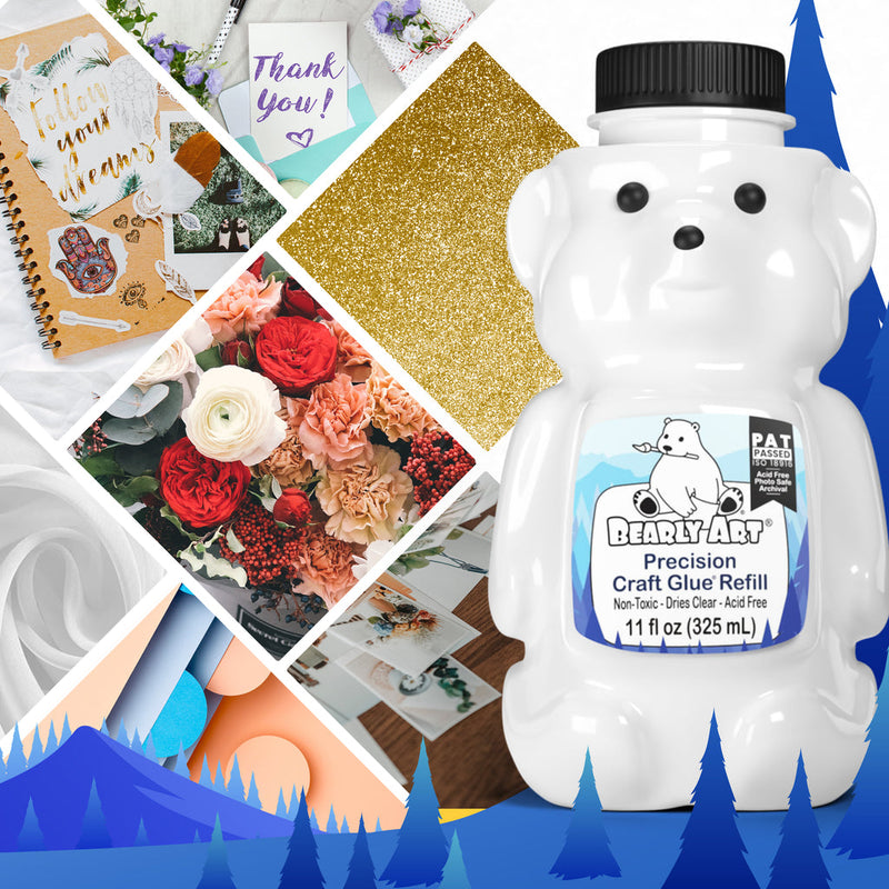 Bearly Art - Precision Craft Glue - The Refill