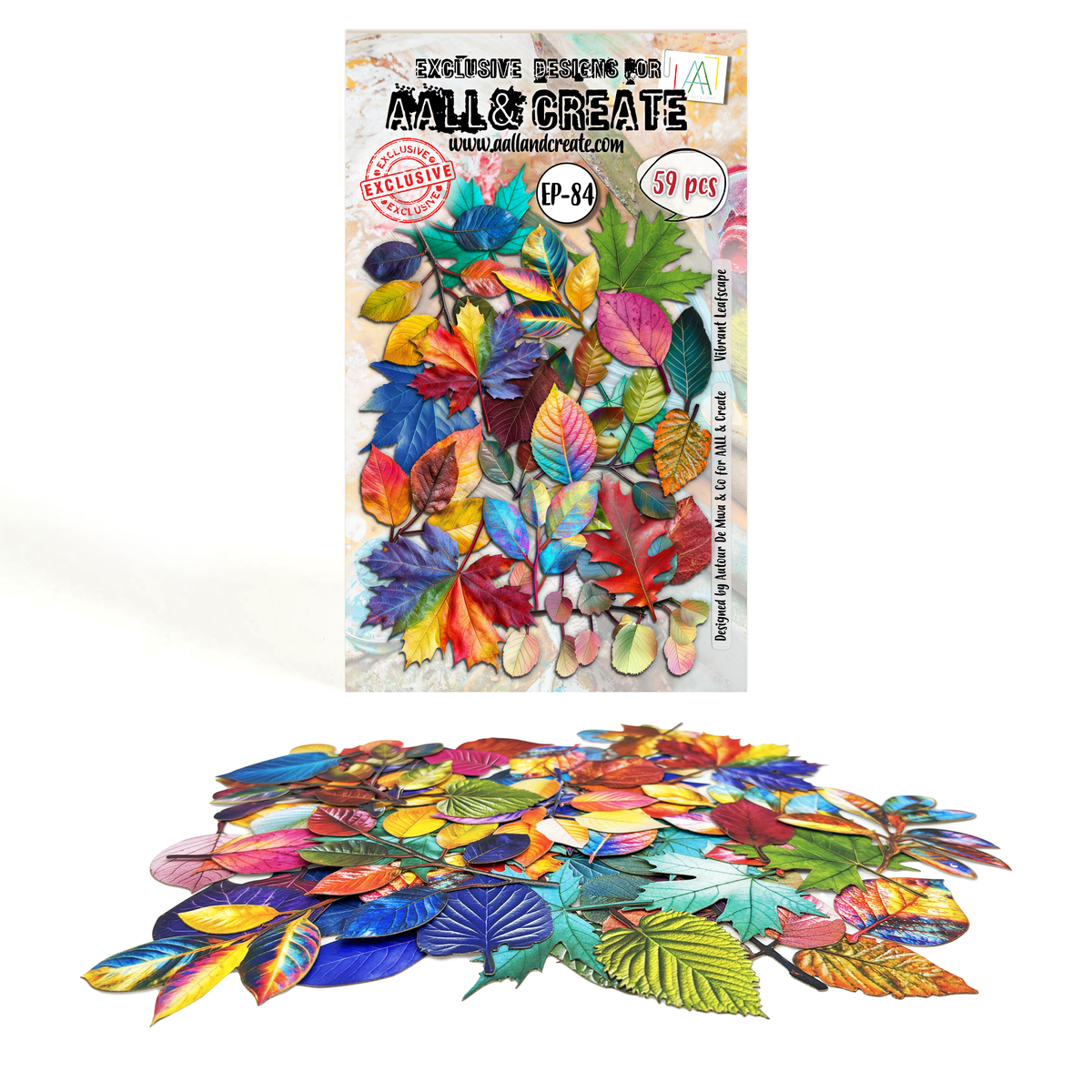 ***Pre-Order*** AALL And Create - Ephemera - Vibrant Leafscape - #84