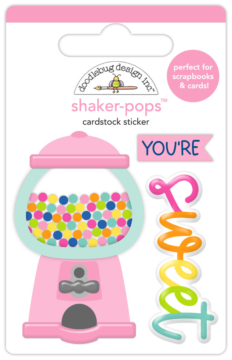 Doodlebug - Cupcakes & Candles - You'Re Sweet Shaker-Pops